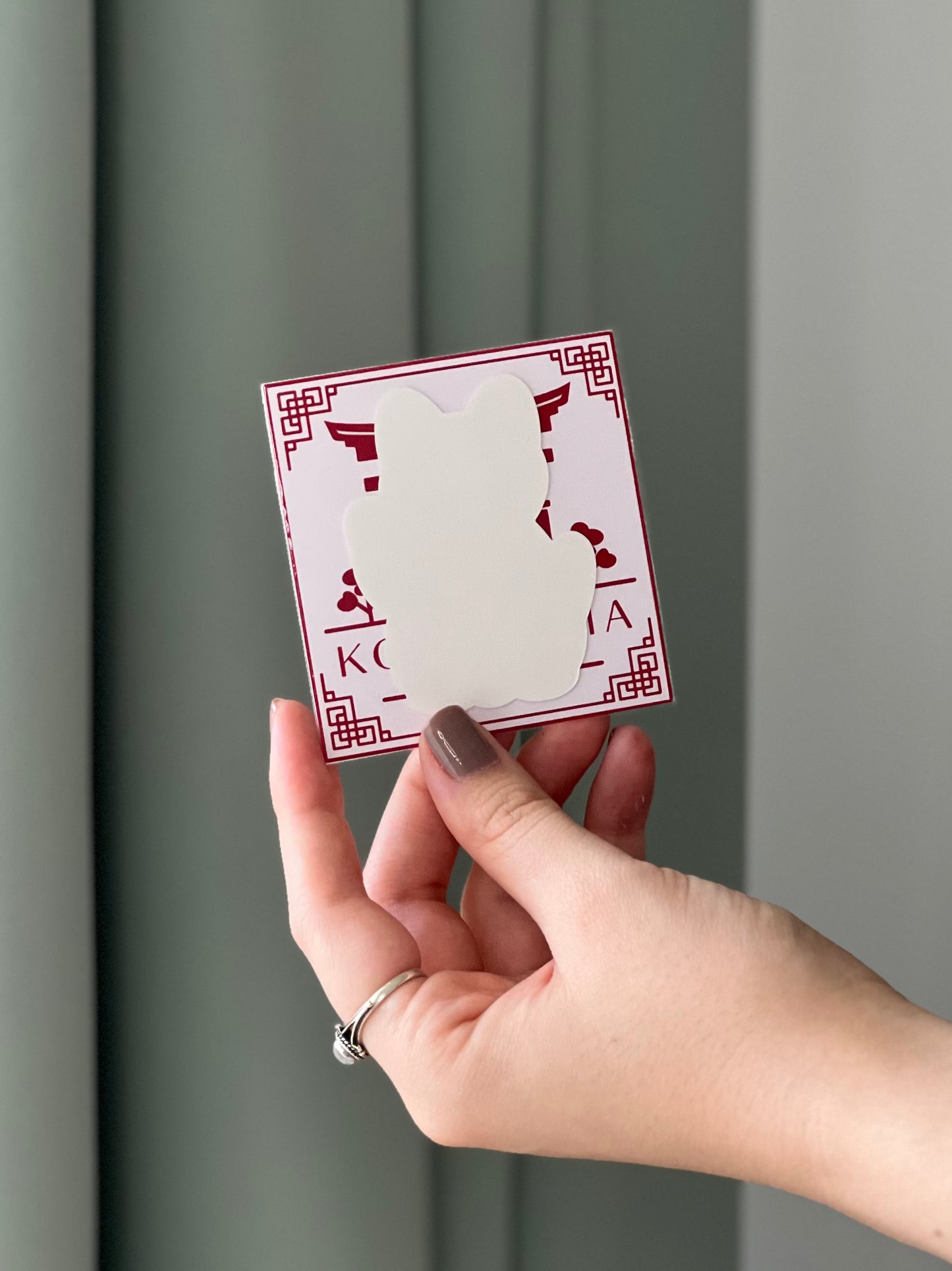 Stickers holográficos Lucky Neko