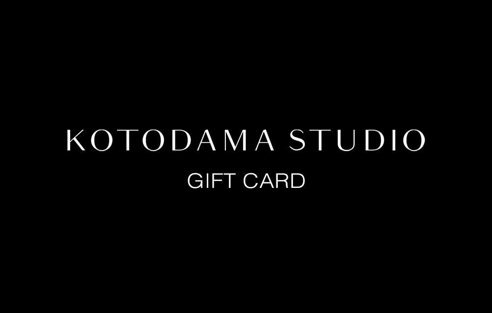 Gift Card Kotodama Studio