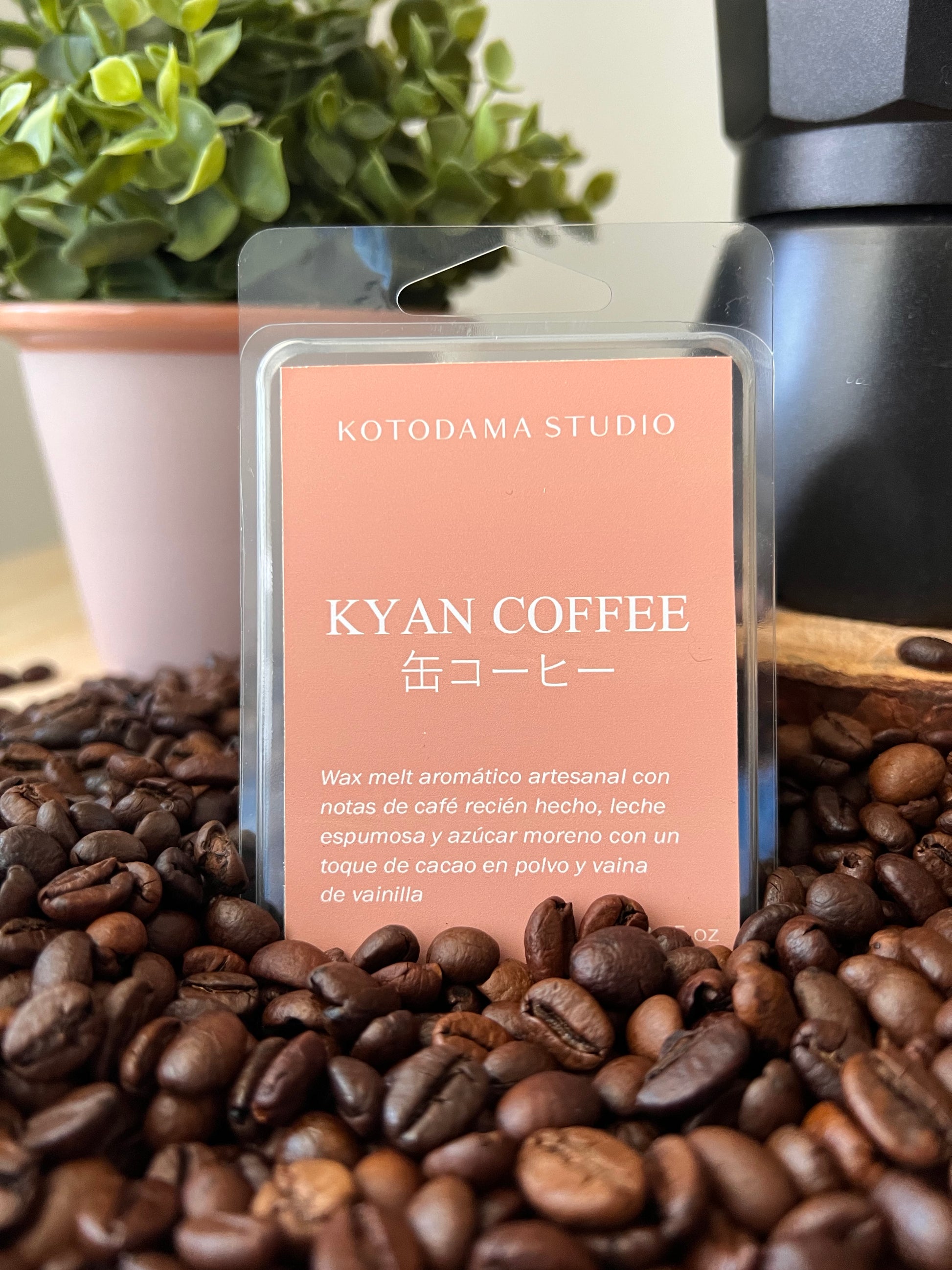 Wax melts aromáticos para perfumar tu hogar con aromas inspirados en Japón, aroma KYAN COFFEE