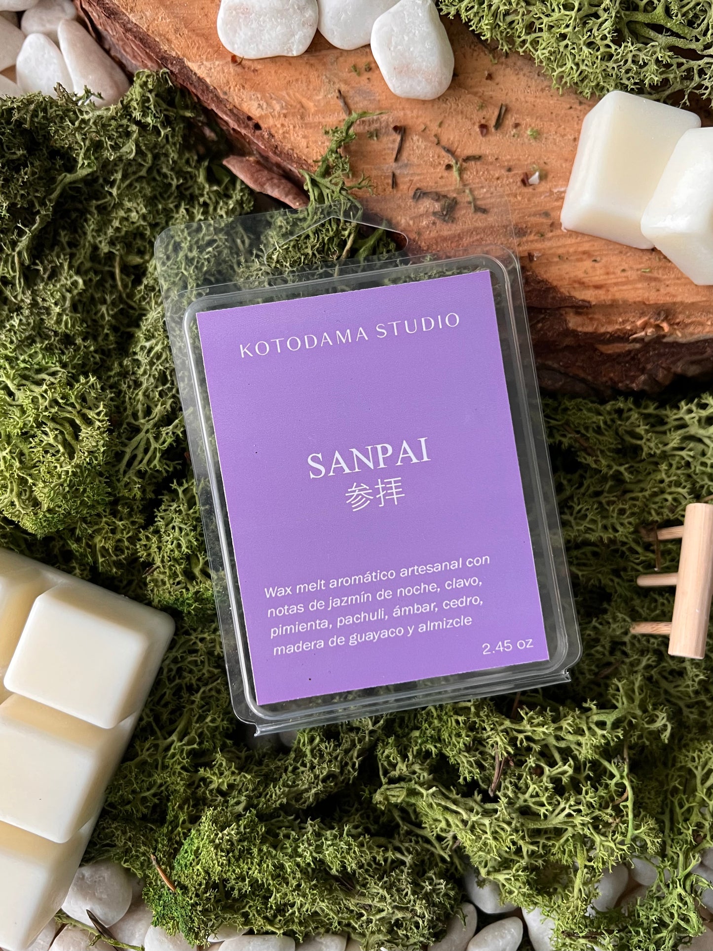 Wax melts aromáticos para perfumar tu hogar con aromas inspirados en Japón, aroma SANPAI